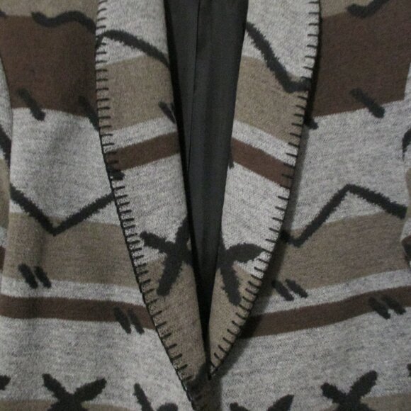 David Paul New York Vintage jacket wool blend Southwest one button size M - Picture 4 of 11